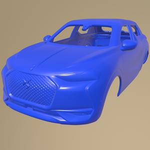 Citroen Ds3 Crossback 2018 PRINTABLE CAR BODY