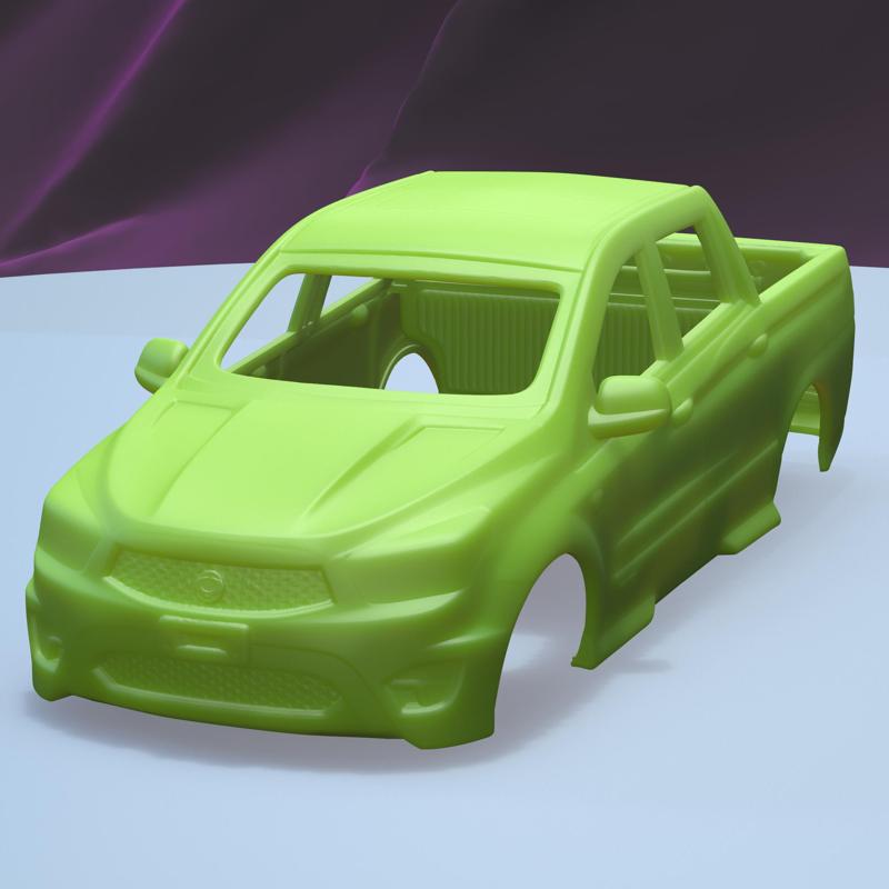 SsangYong Korando Sports 2014 (1/24) Printable Car Body