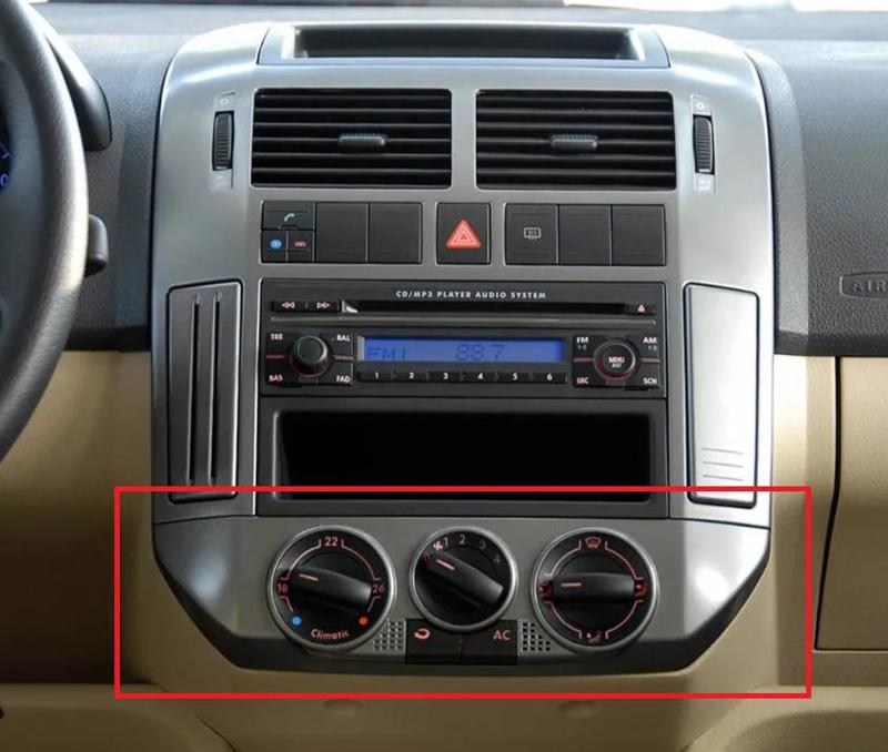 ventilation mask Volkswagen POLO