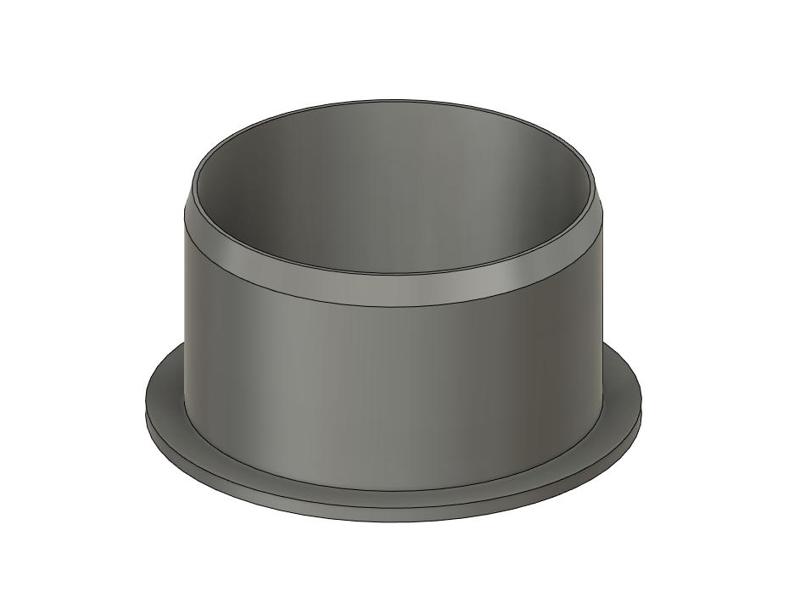 50mm DN50 D50 pipe cap/stub/stop