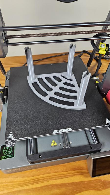 Shower corner shelf extension