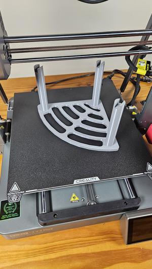 Shower corner shelf extension