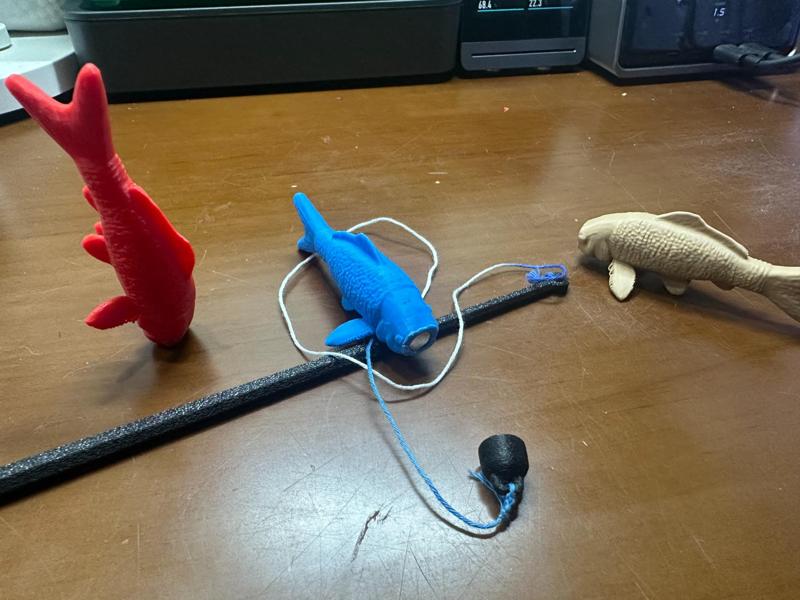 Children's Magnetic Fishing Rod Set