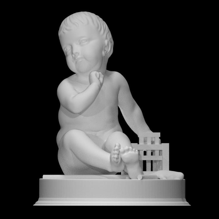 Boy With A Cage And Dead Bird