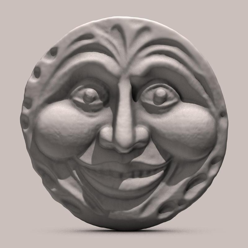 Moon Face 1