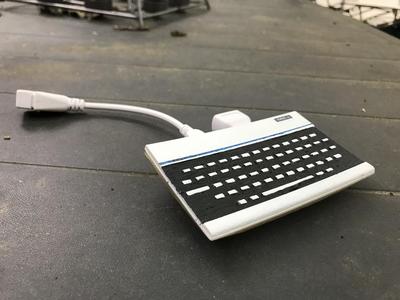 Oric 1 Atmos Raspberry PI zero case