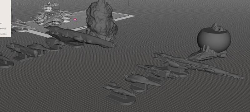 ROBOTECH Inherit the Stars Zentran Fleet RRT Strategy GAME PIECES