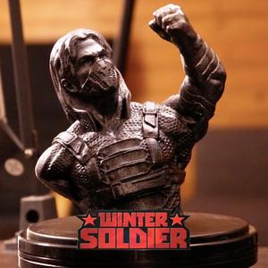 Winter Soldier-Bust from Captain America / Avengers Comics