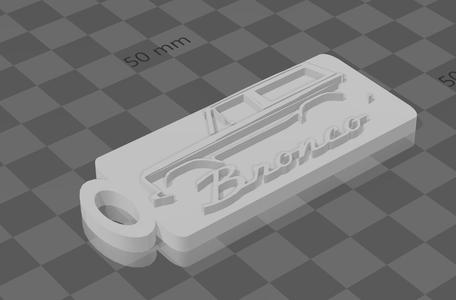 Ford Bronco Key Chain #1