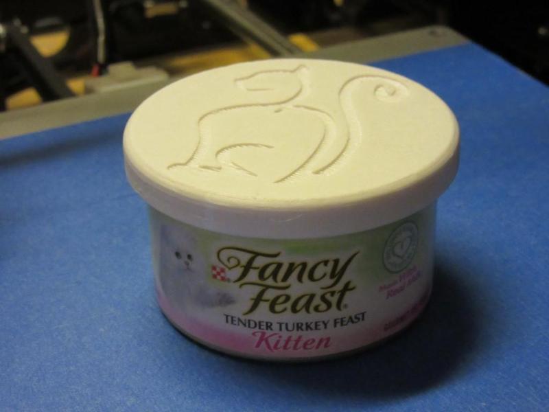 Small Can Lid (Fancy Feast)