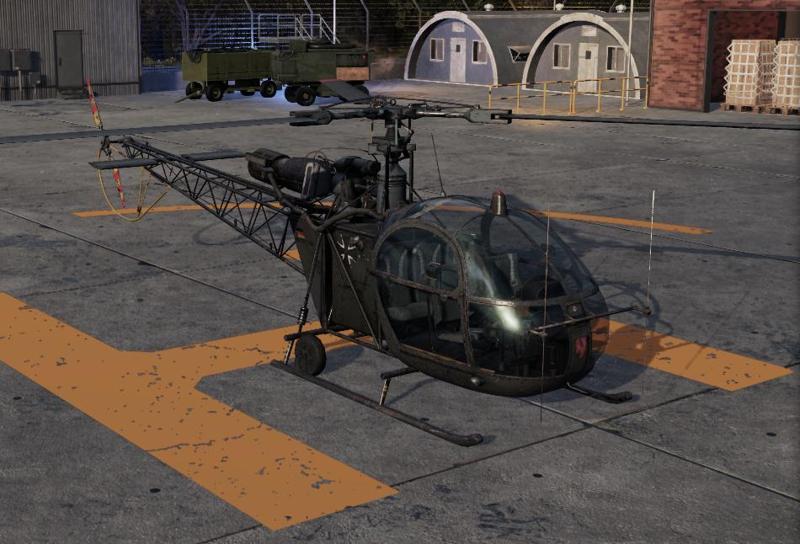 ALOUETTE RECON HELICOPTER | WARNO | WARTHUNDER