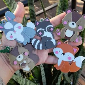 Assorted animal key rings