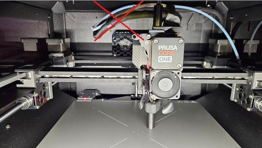 CORE One MMU3 Extruder Cable sag solution. Only Tywrap needed!