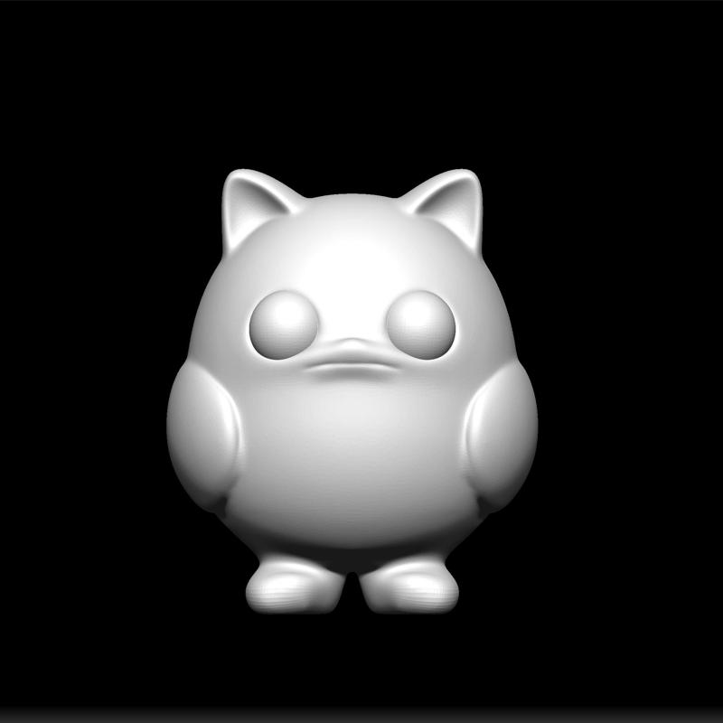 Kawaii Demon Model - Cute Fiend STL - Chibi Devil Print - Adorable Monster Design - Whimsical Character Files