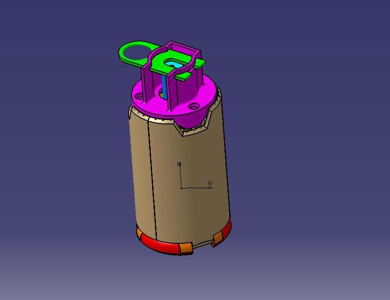 NERF V1 AIRSOFT PAINTBALL GRENADE