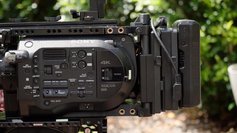 Sony FS7 Top & Bottom Plates with V-mount Back