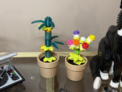 Springy Large Brick Flower