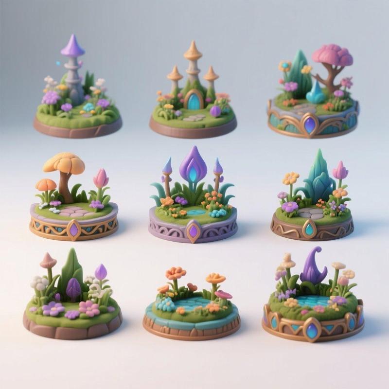 Enchanted Grove Miniatures - BuildWorlds