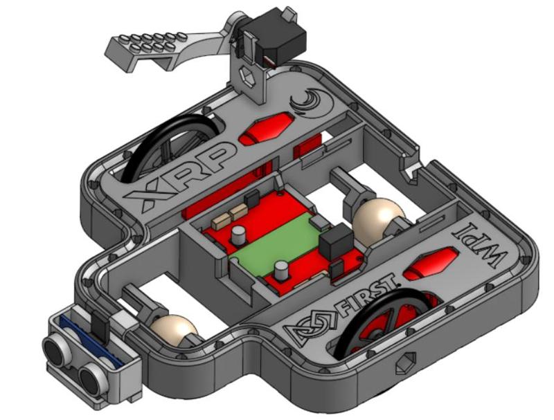 XRP Zero-Point Turning Radius Chassis