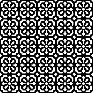 Moroccan Tiles Roller