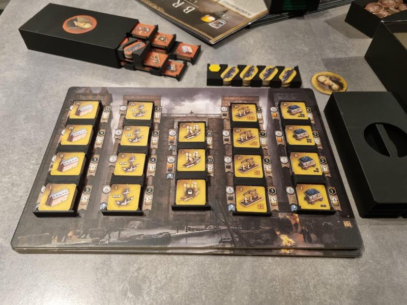 Brass lancashire game insert