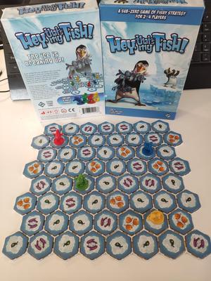 Hey Thats My Fish! Lightweight minimal filament grid