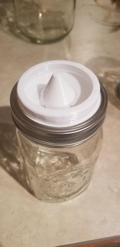 Mason Jar Fermentation Lid