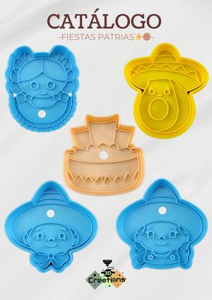 National holiday cookie cutters