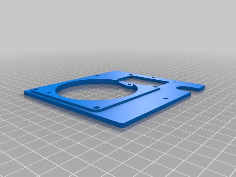  Malyan M150 80mm Fan Back Plate