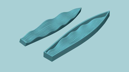 Long Leaf Arrangement - Molding - EVA Foam Craft