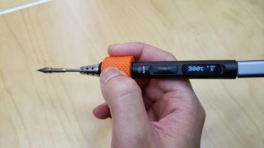 Mini TS80 Portable Electric Soldering Iron hand grip
