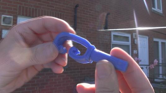 Washing Line Pole Hook Replacement 3D Print