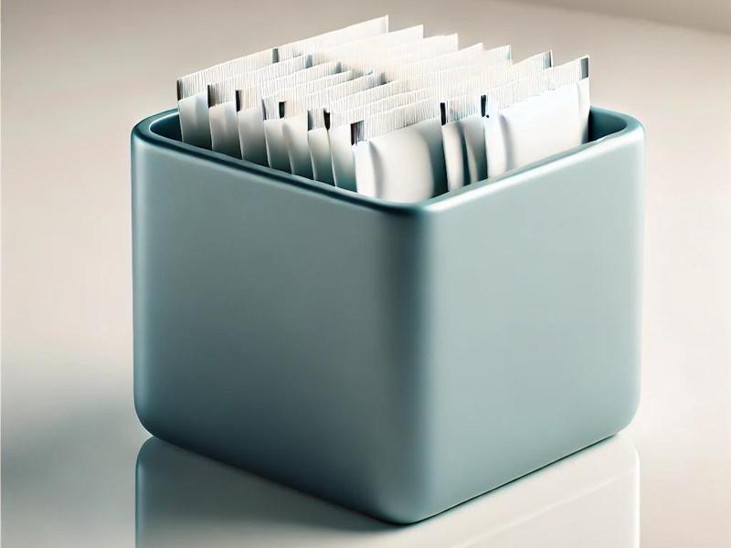 Sugar bowl - Sugar sachets holder