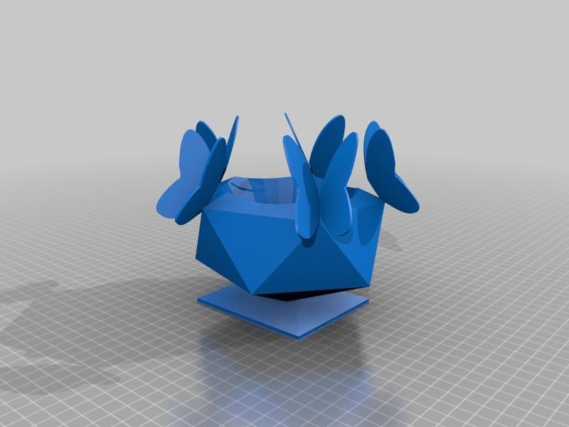 Butterfly vase