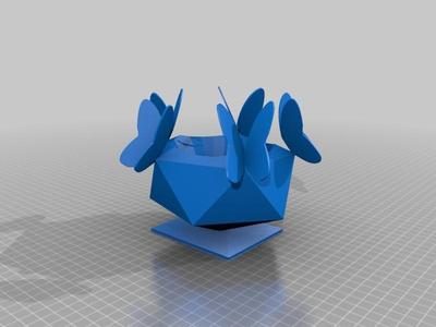 Butterfly vase