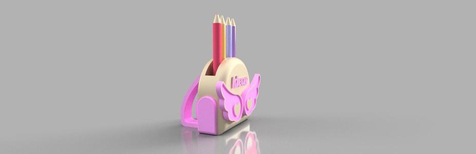 Kawaii pencil backpack