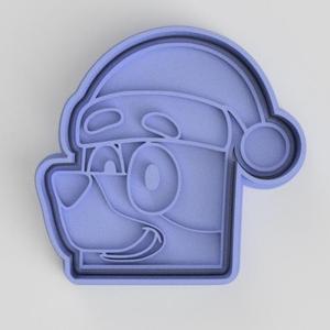 CUTTER + STAMP BLUEY NAVIDAD / BLUEY CHRISTMAS + STAMP CUTTER