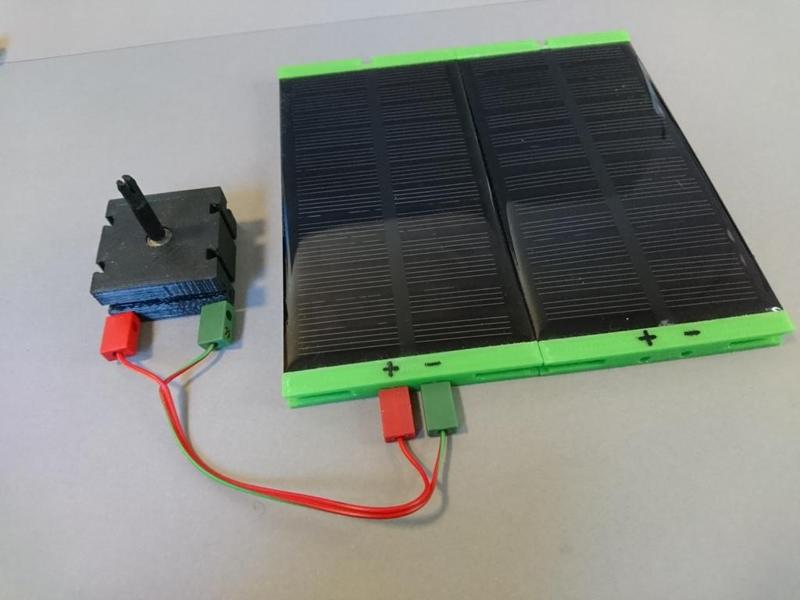fischertechnik 6V 1W solar power module 60x120 mm