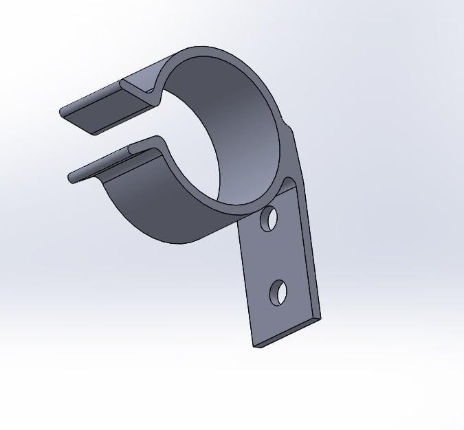 FIXING CLAMP Part # 16112308663 for BMW