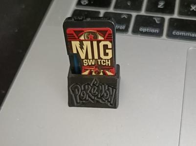 Nintendo switch game card stand