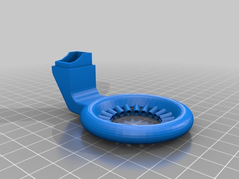 Noozle Cooling 360° PERFEKT Point cooling Maxed out for Prusa I3 by Pierre H.