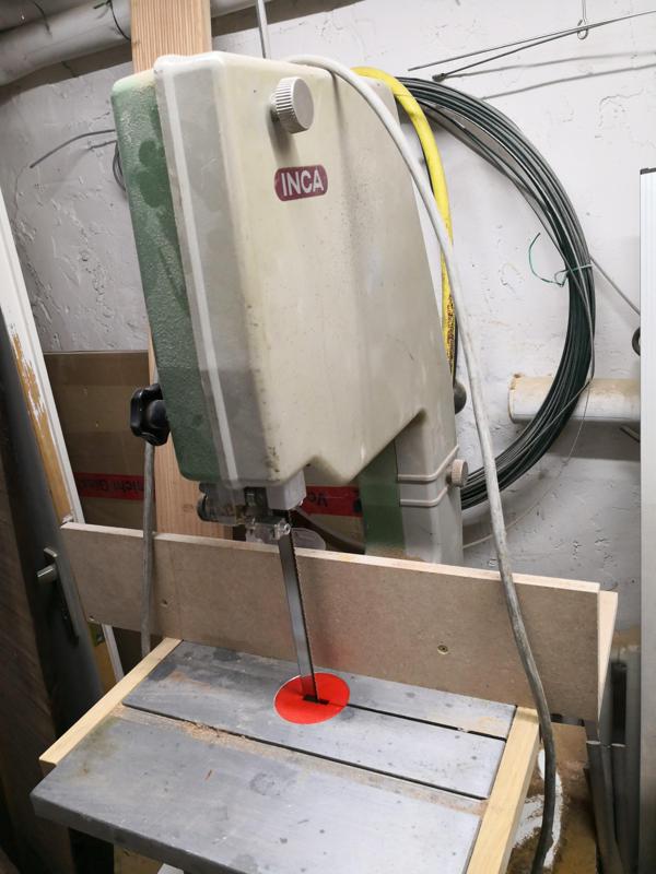 Inca 342 bandsaw insert plate