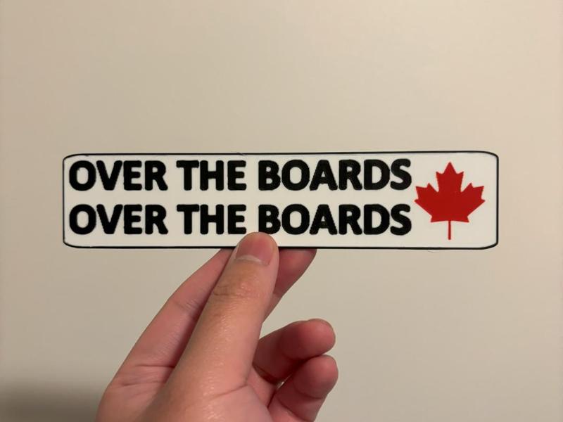 Over The Boards Bookmark