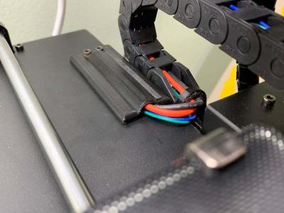 Mega-s Cover for hot bed cables