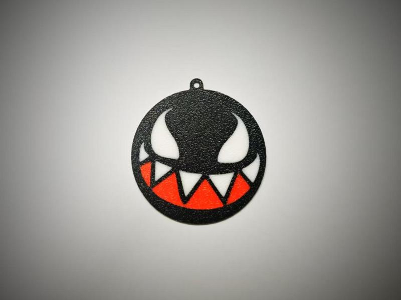 Venom Keychain