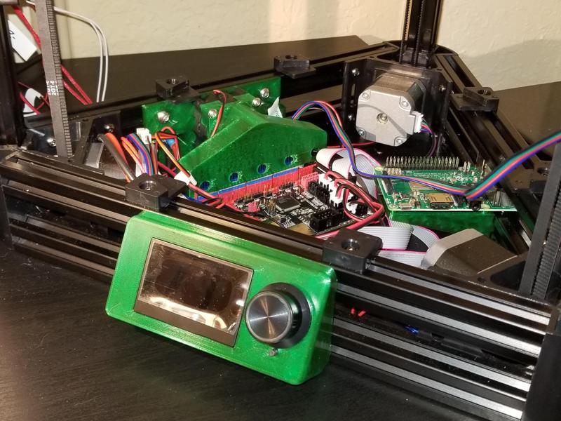 Kossel SKR v1.3 mount with quiet ducted cooling