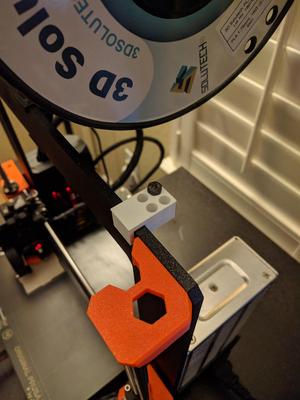 Prusa I3 MK3 Frame Nozzle Storage