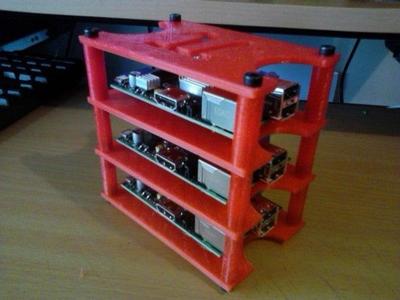 Raspbery Pi Cluster Rack