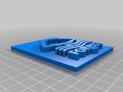 Nottingham forest plaque