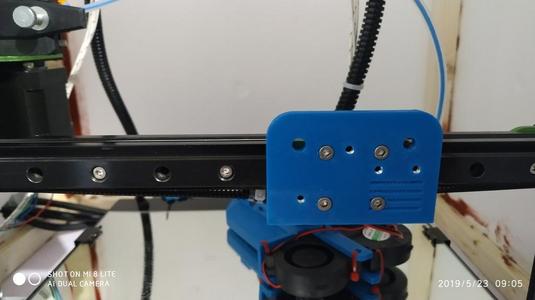 CR-10 & Tevo Tornado X Axis plate for MGN12H
